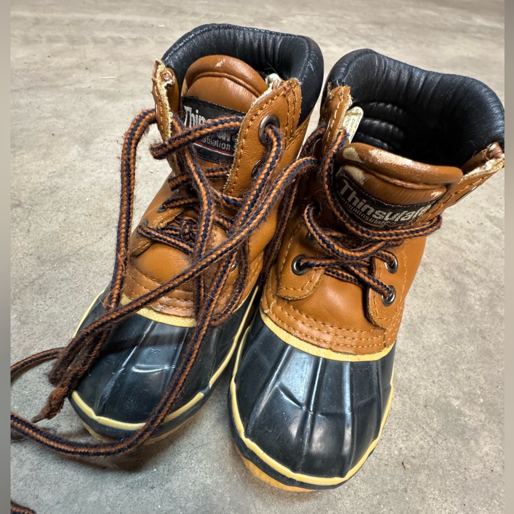 Northwest Territory Steel Shank Work Boots kids Size Size 9 Thinsulate